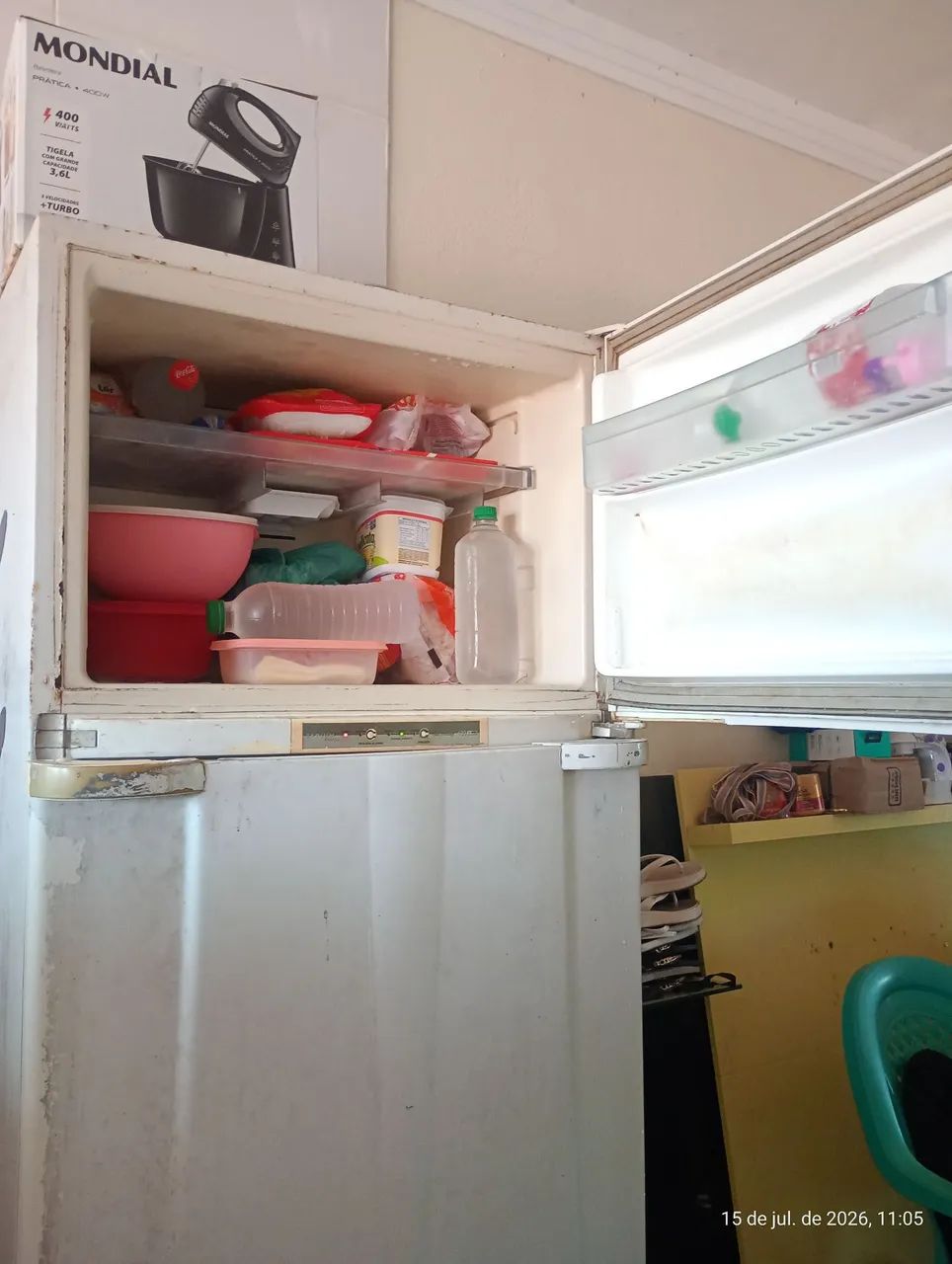 Geladeira usada 