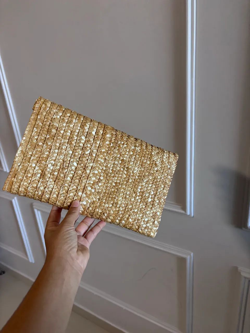 Bolsa estilo carteira de praia  - Foto 2