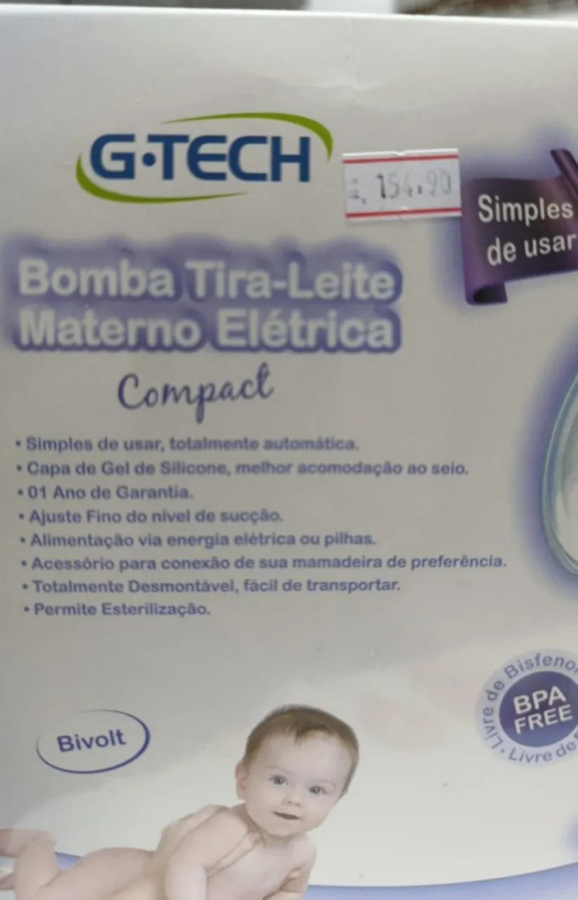 Bomba tira leite elétrica  - Foto 2
