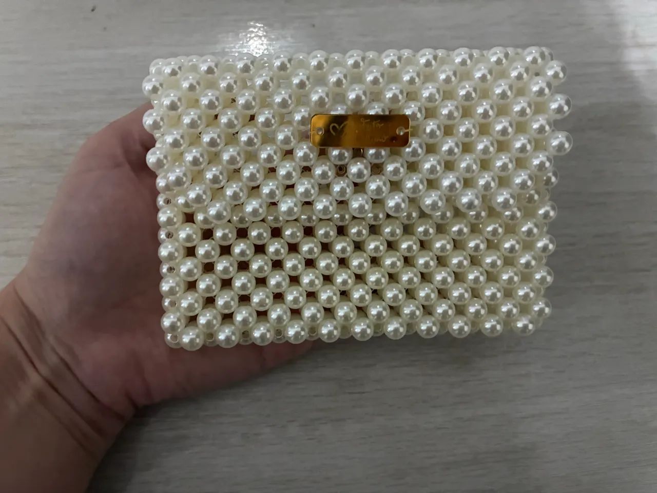 Bolsinha de pérolas  - Foto 2