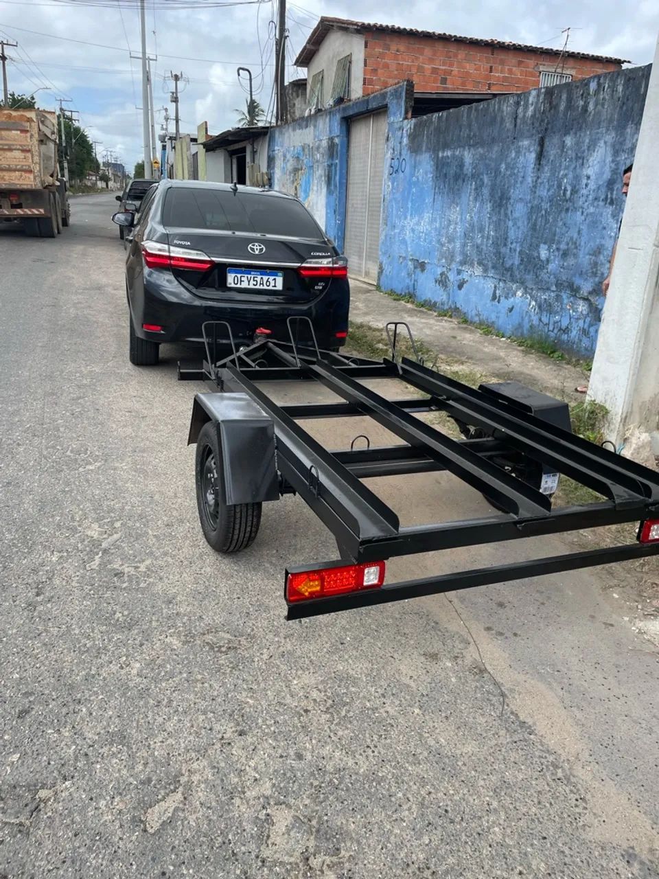 Reboque pra 3 motos