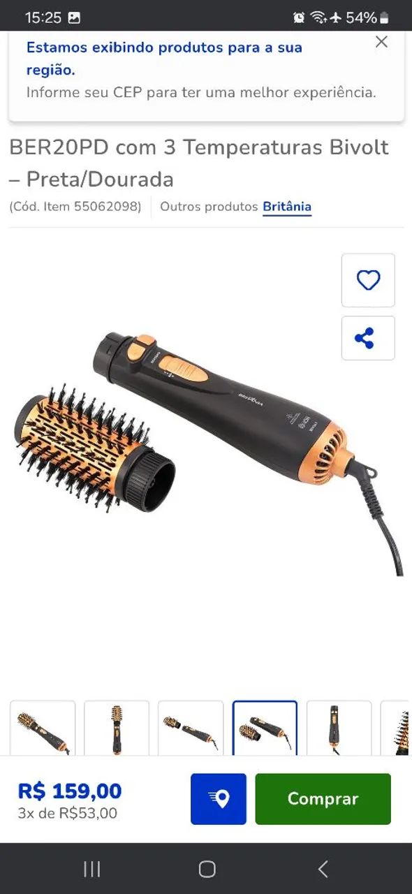 Vendo Escova Secadora Britânia  - Foto 4