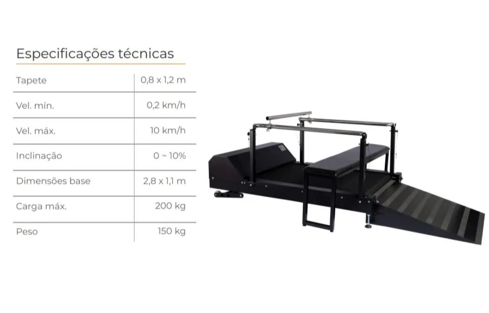 OPORTUNIDADE - ESTEIRA NEUROFUNCIONAL i9 NEURO + SUPORTE DE PESO STANDARD - Foto 5