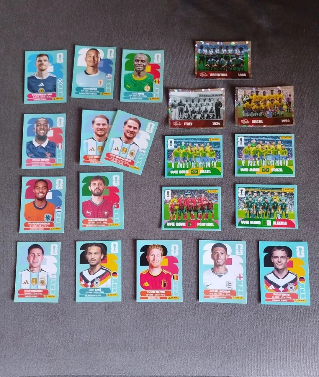 Lote Figurinhas da Copa 2026