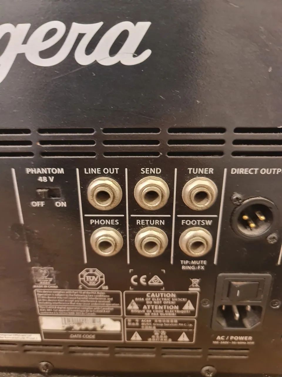 Amplificador Bugera Ac 60  Violao e voz efeitos  - Foto 3