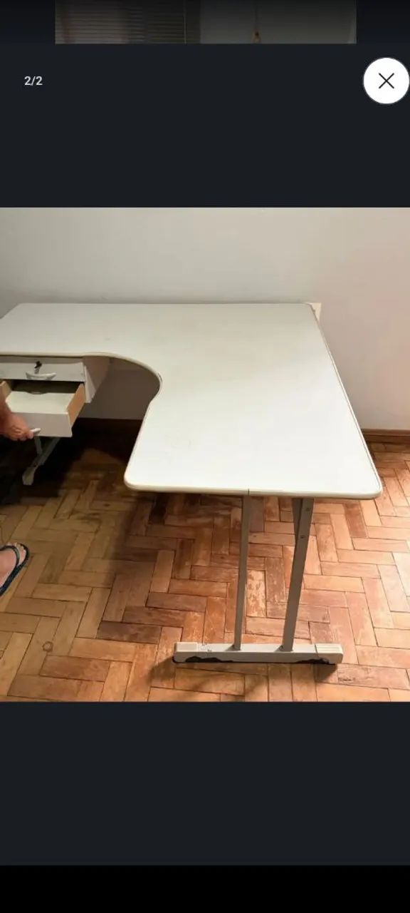 Mesa de escritório EM L