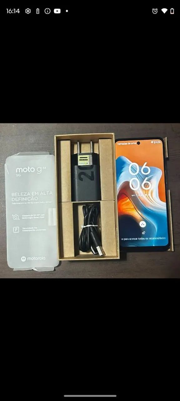 Lindo moto g 34 5g completo  - Foto 2