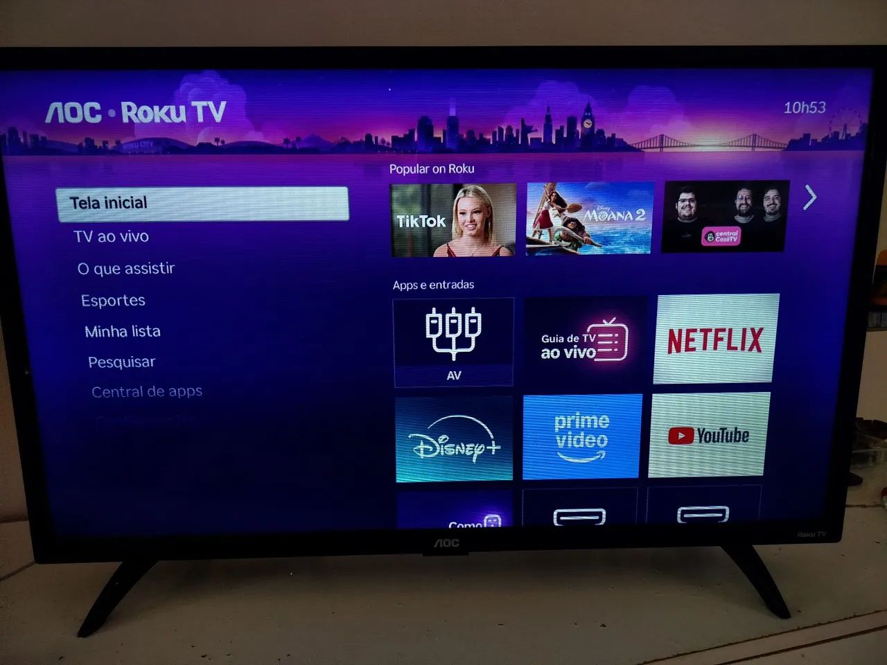Tv Smart AOC Roku  - Foto 4
