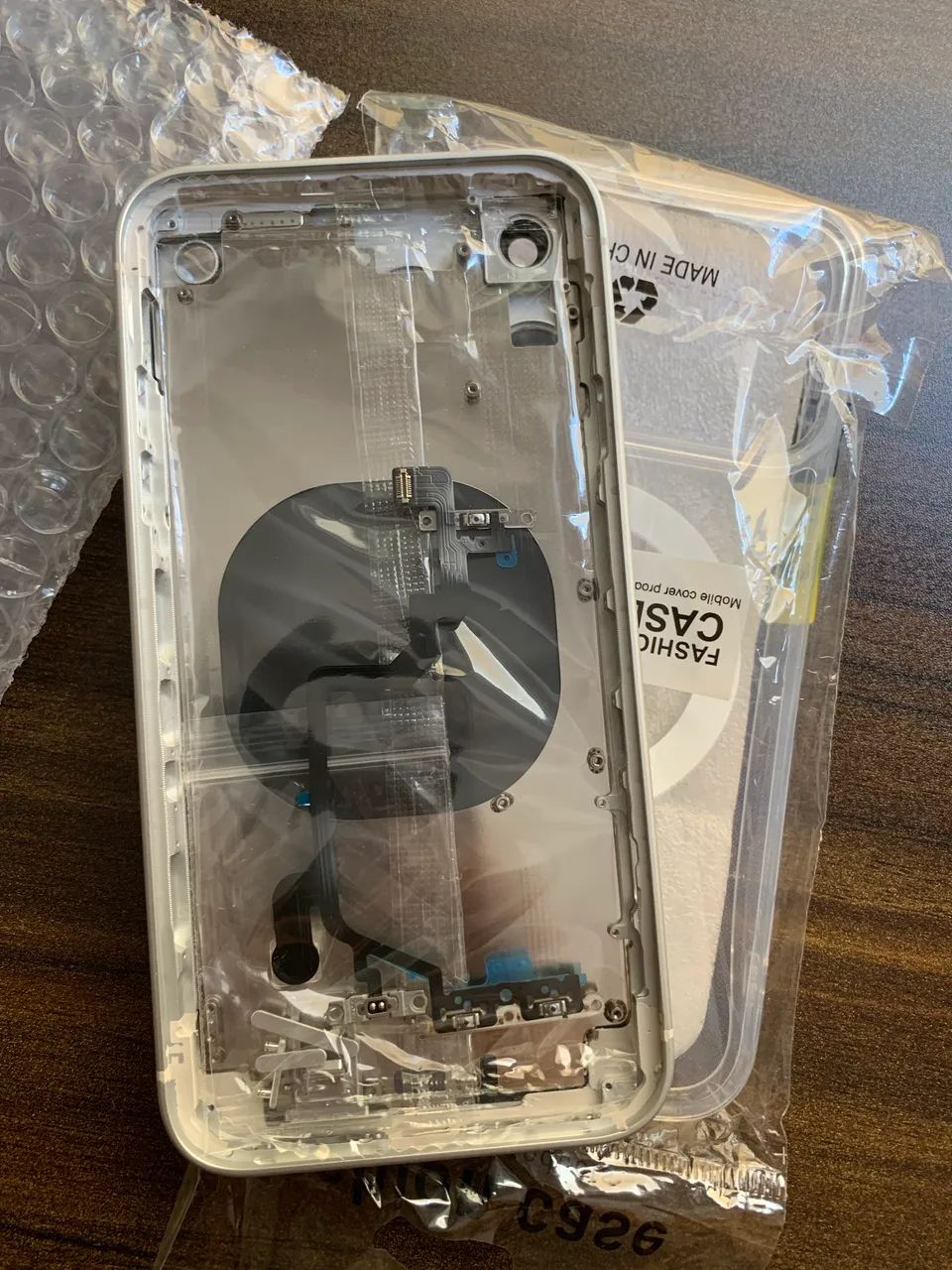 Carcaça Para iPhone XR No 17 pro silver  - Foto 5