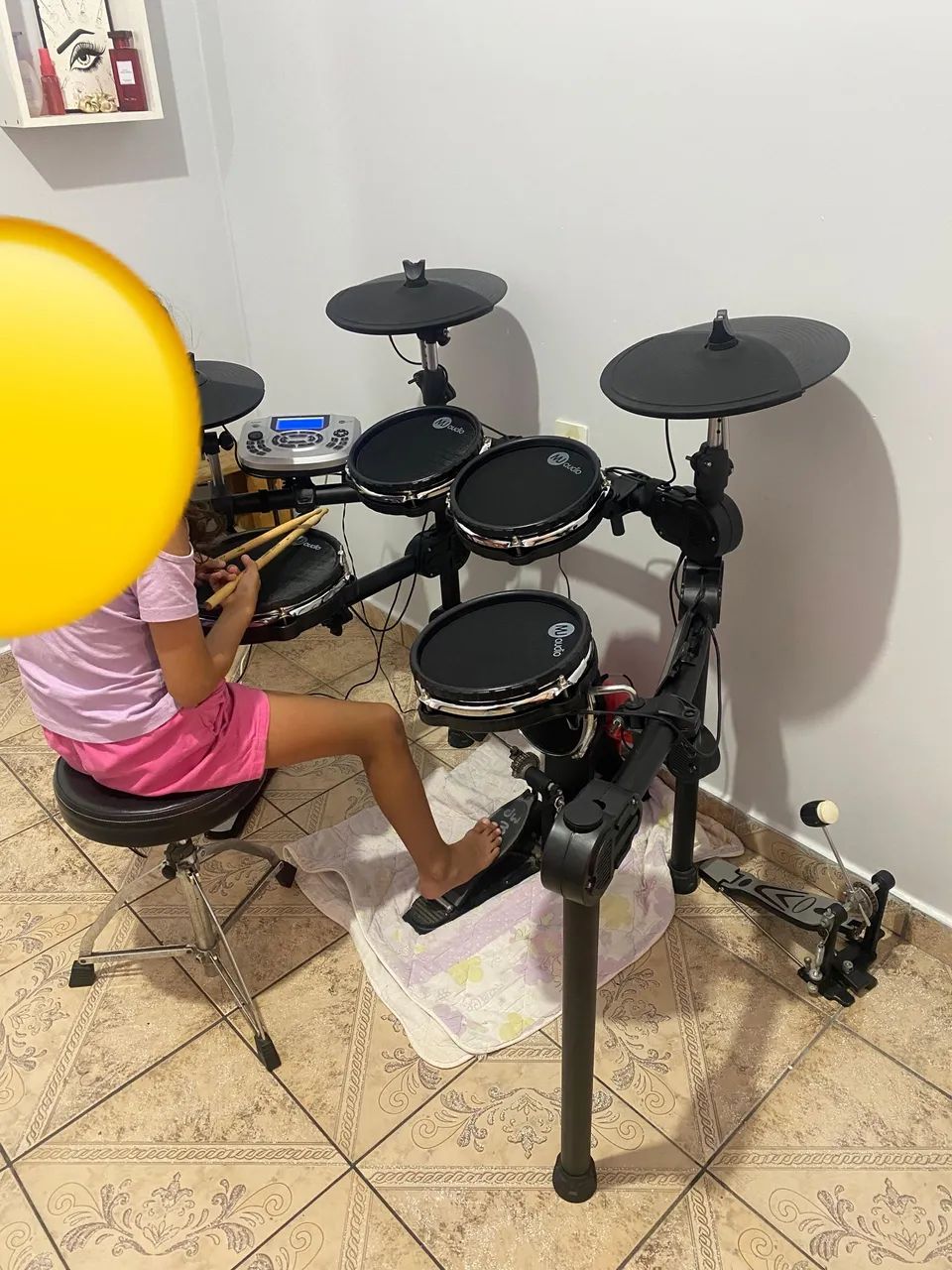 Bateria eletrônica Mj áudio