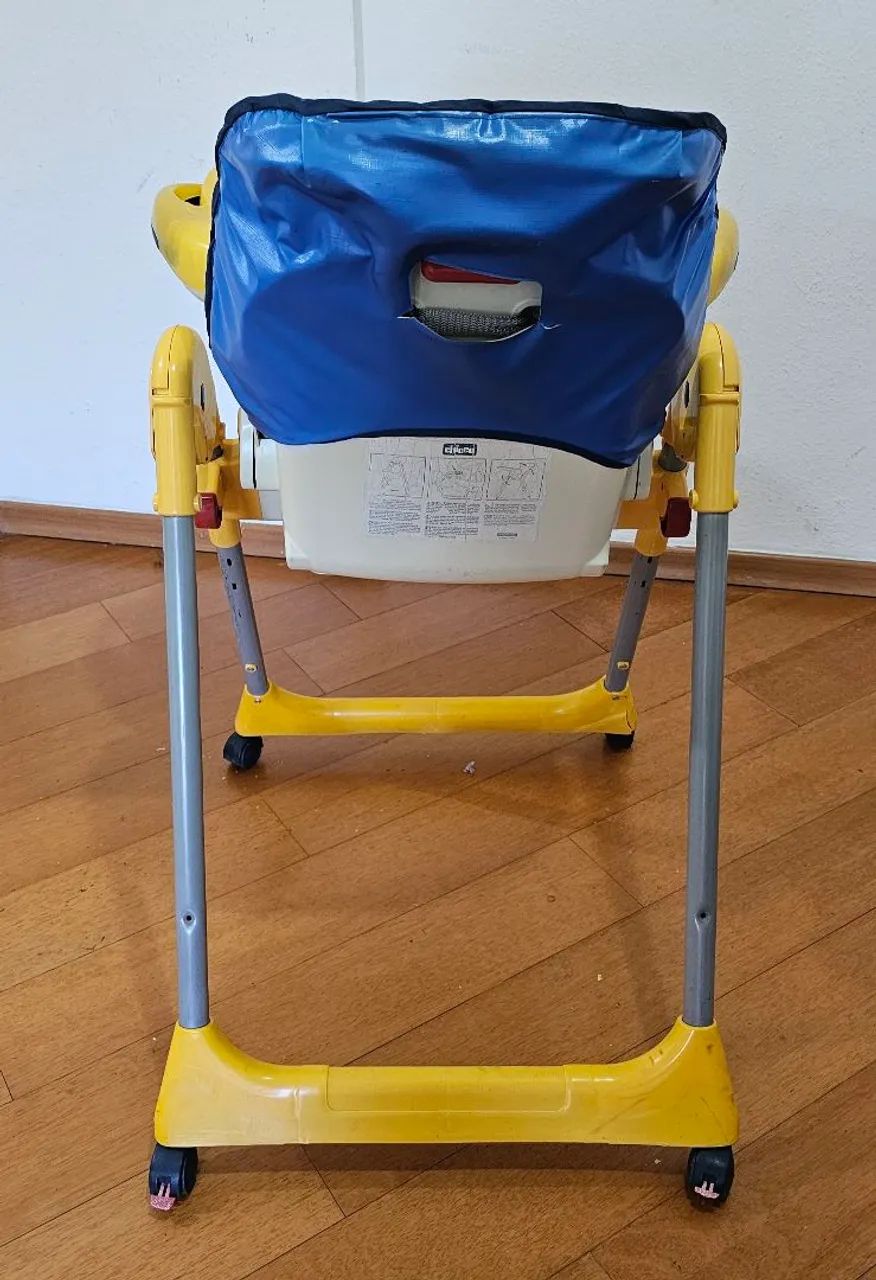 Cadeira de Alimentação Chicco Mamma Toy - Original e Bem Conservada - Foto 5