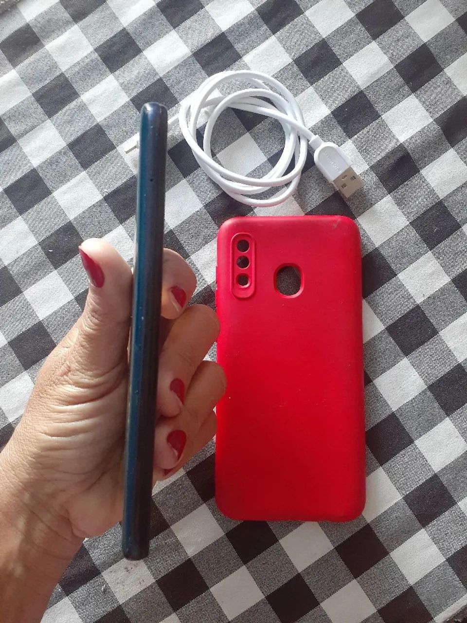 CELULAR A20 32 GIGA TODO BOM NENHUM DEFEITO  - Foto 5