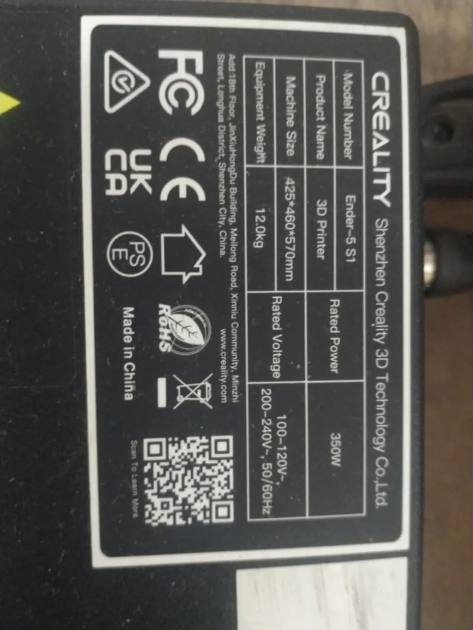 Impressora 3D Creality Ender-5 S1 - Foto 2
