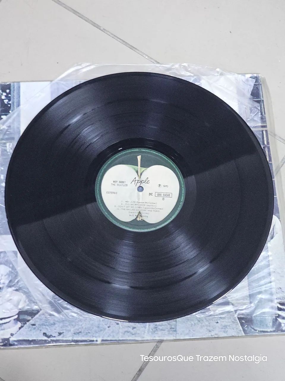 Vinil/Lp Beatles Hey Jude - Stereo 1970 - Foto 3