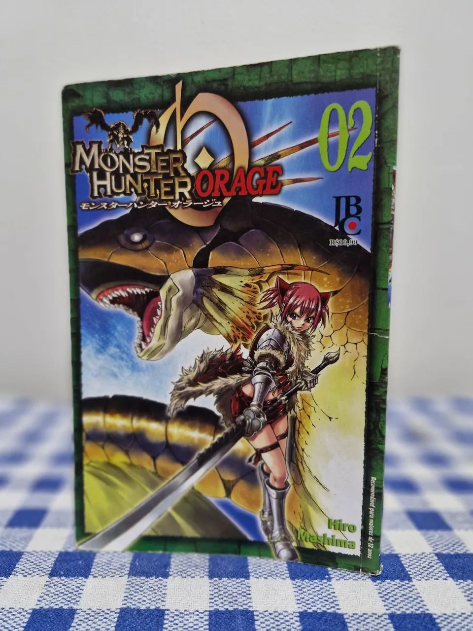 Mangá Monster Hunter Orage - Foto 2