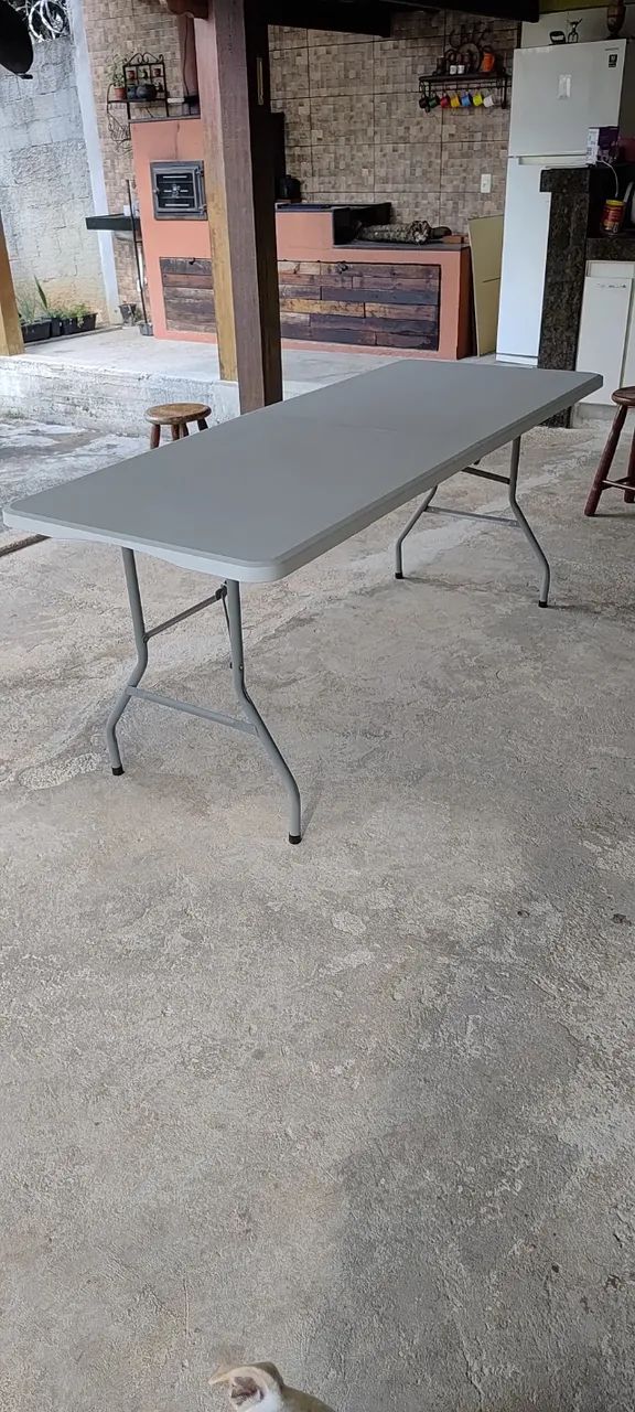 Mesa dobravel para camping 