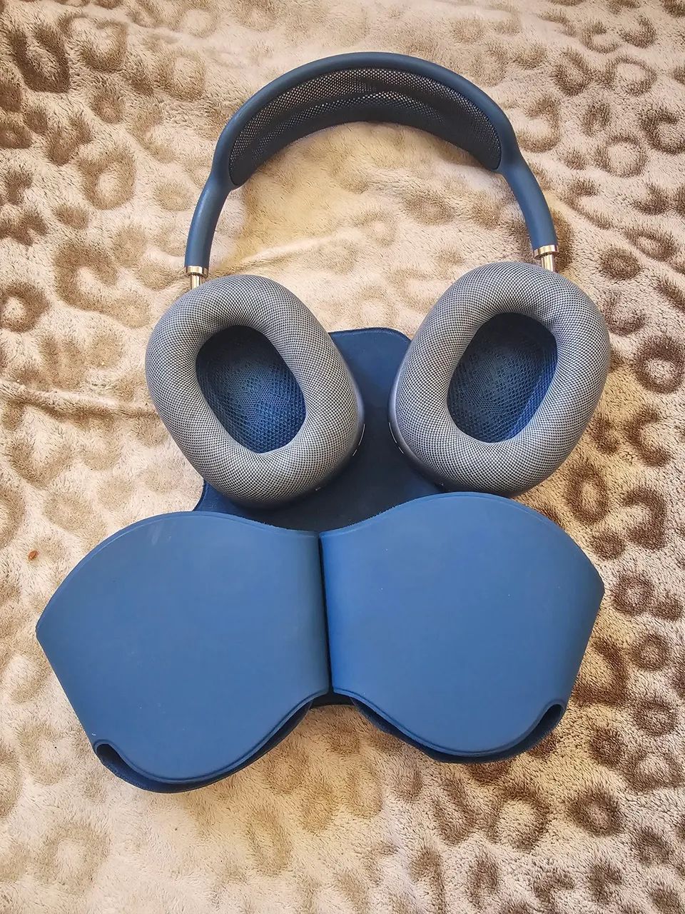 Apple Airpods Max Azul / Semi novo  - Foto 2