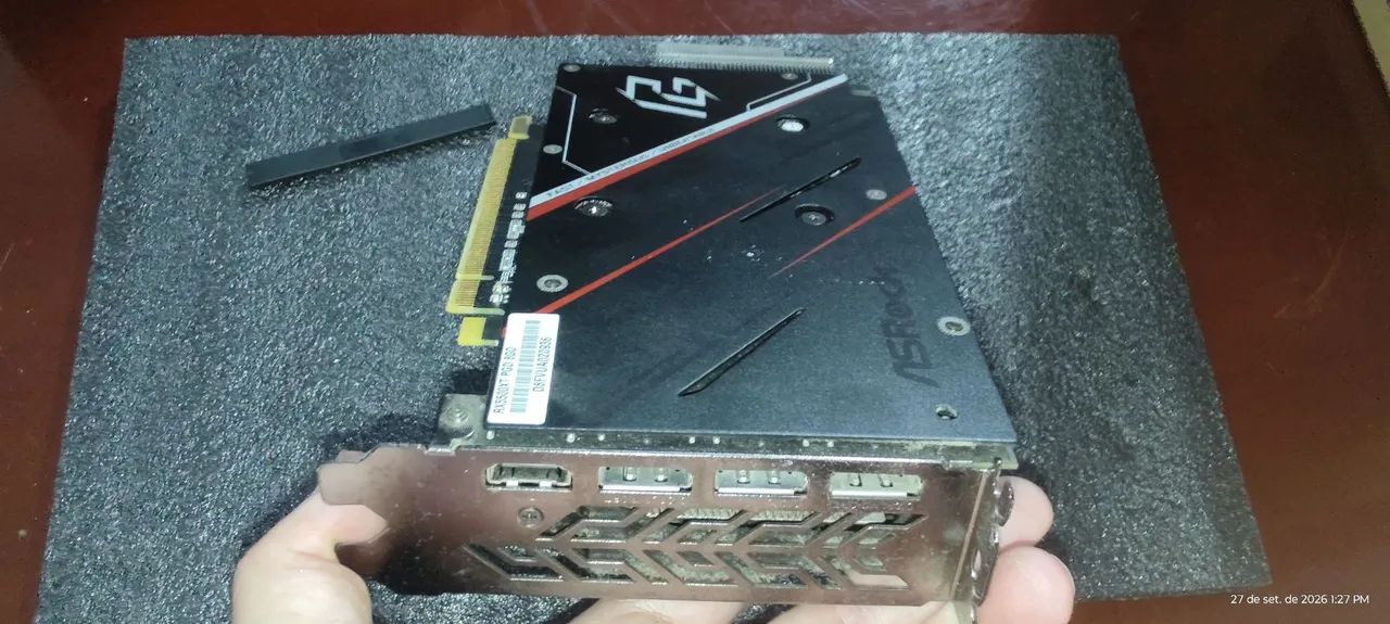 RX 5500xt 8gb Phantom Gaming GPU ASRock - Foto 2