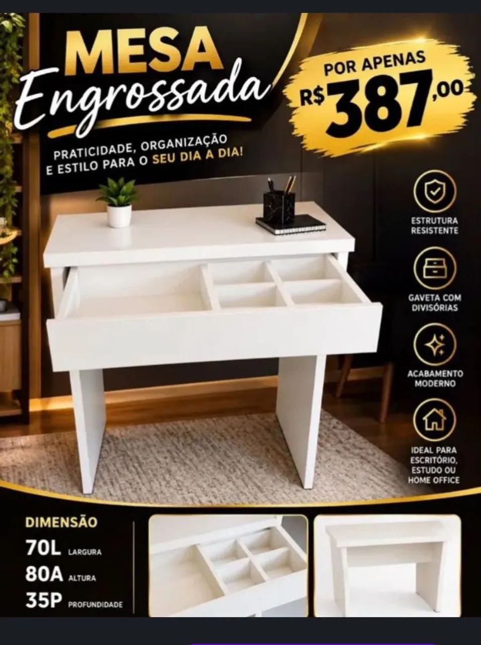 Móvel em MDF a pronta entrega!  - Foto 3
