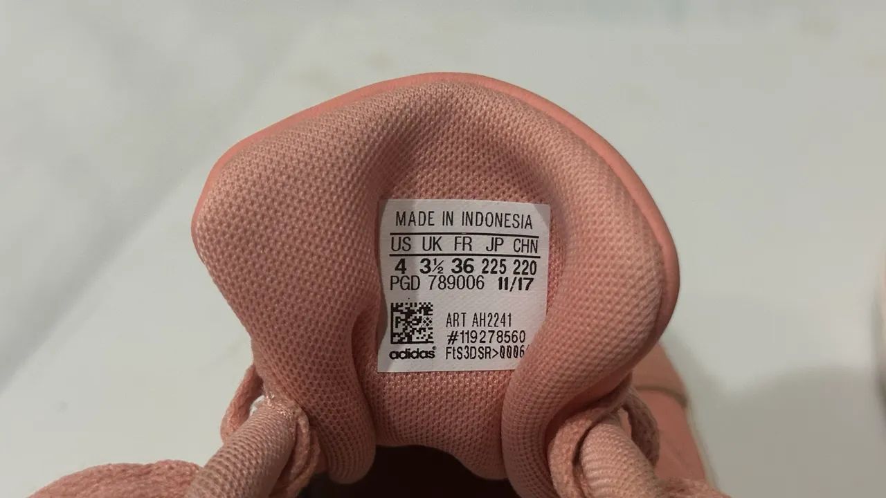 Tênis Adidas Baseline K "Trace Pink" - Foto 3