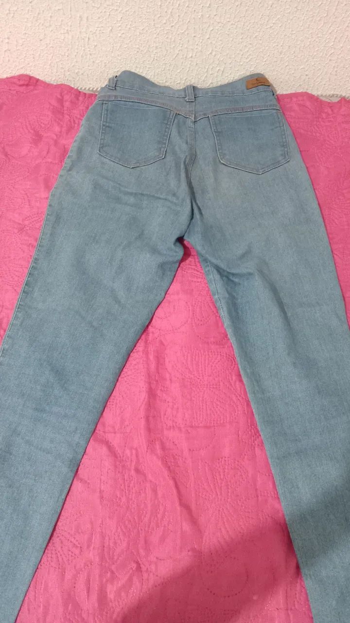 Calça jeans tam 36 - Foto 2