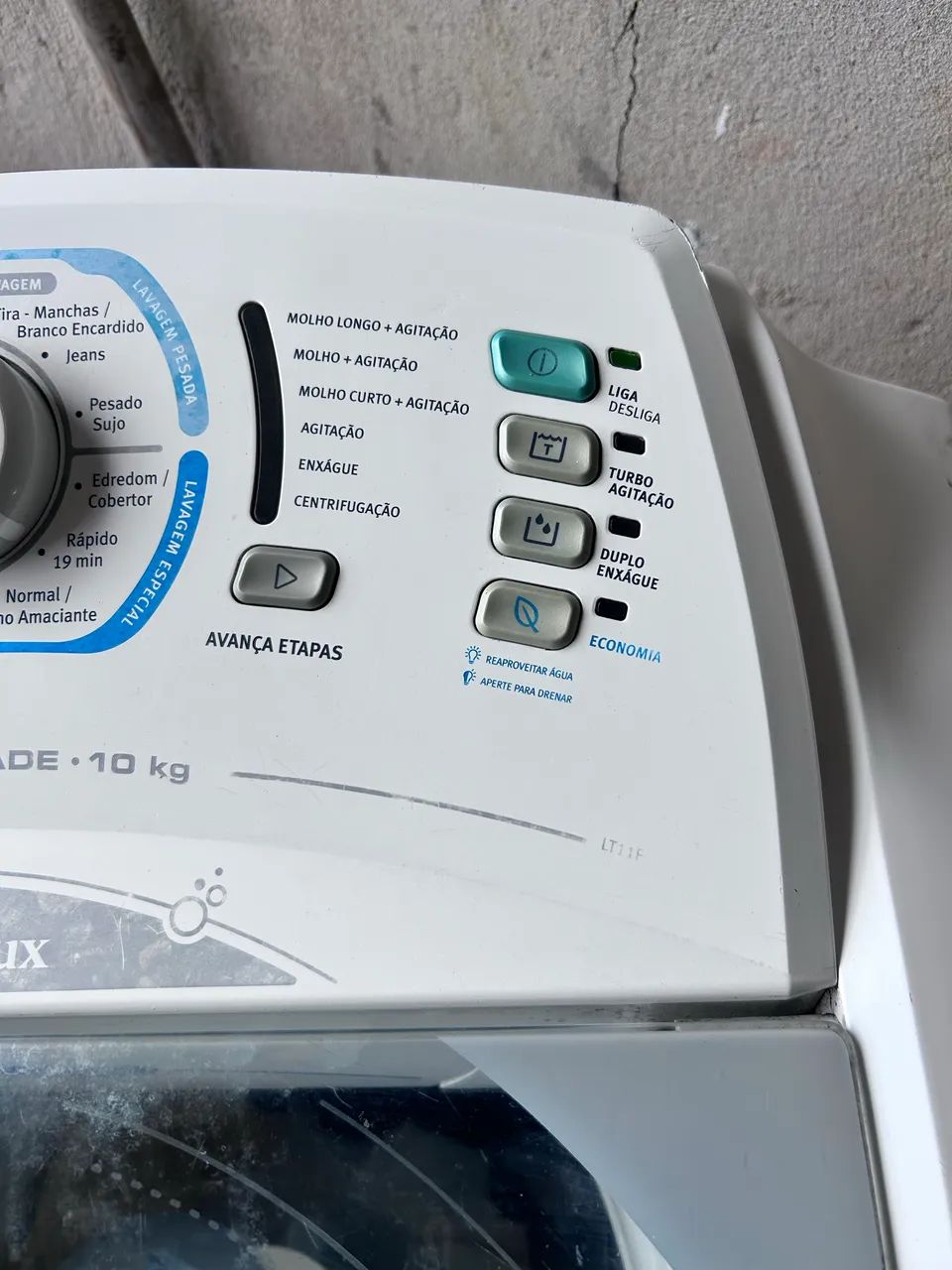 Máquina de lavar Eletrolux 10kg