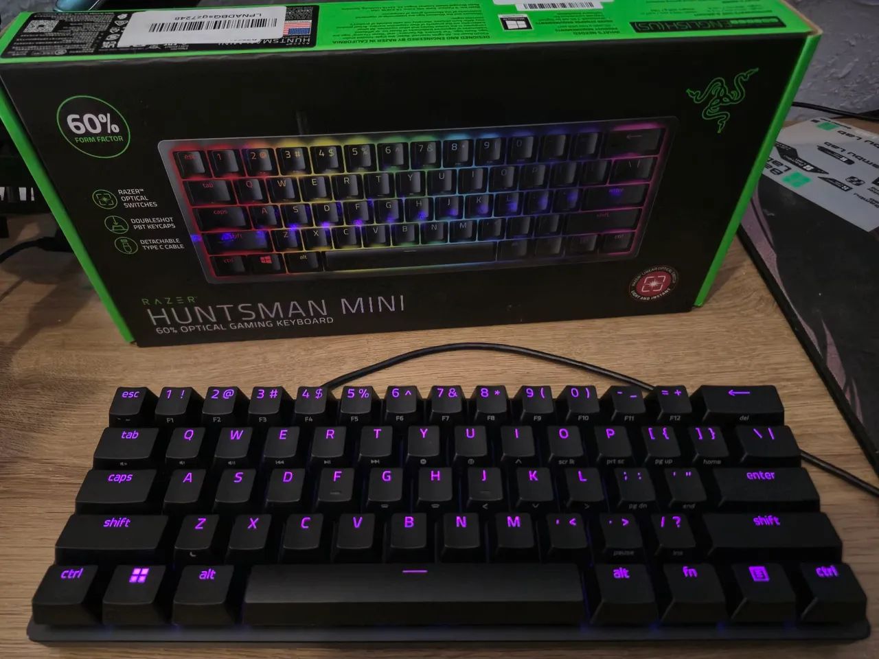Teclado mecanico Razer Hustaman Mini 