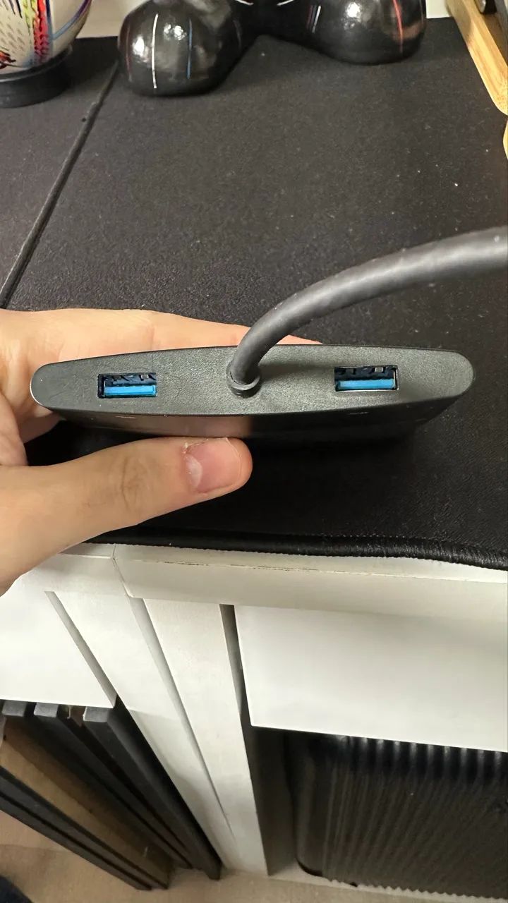Adaptador Philips Hub USB tipo 3 em 1 - Foto 2