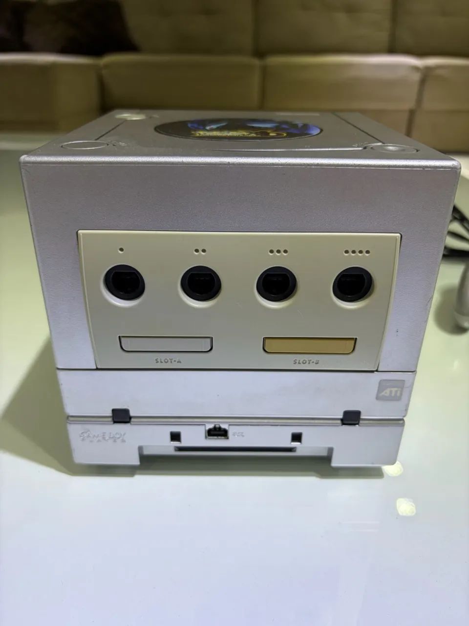 Game Cube Prata com Game Boy Player Pokémon XD - Foto 2