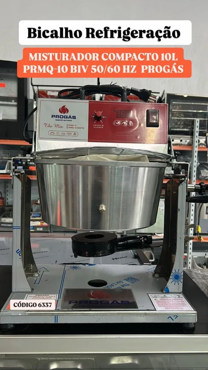 MISTURADOR COMPACTO 10L PRMQ10 BIV 50 60 HZ PROGAS