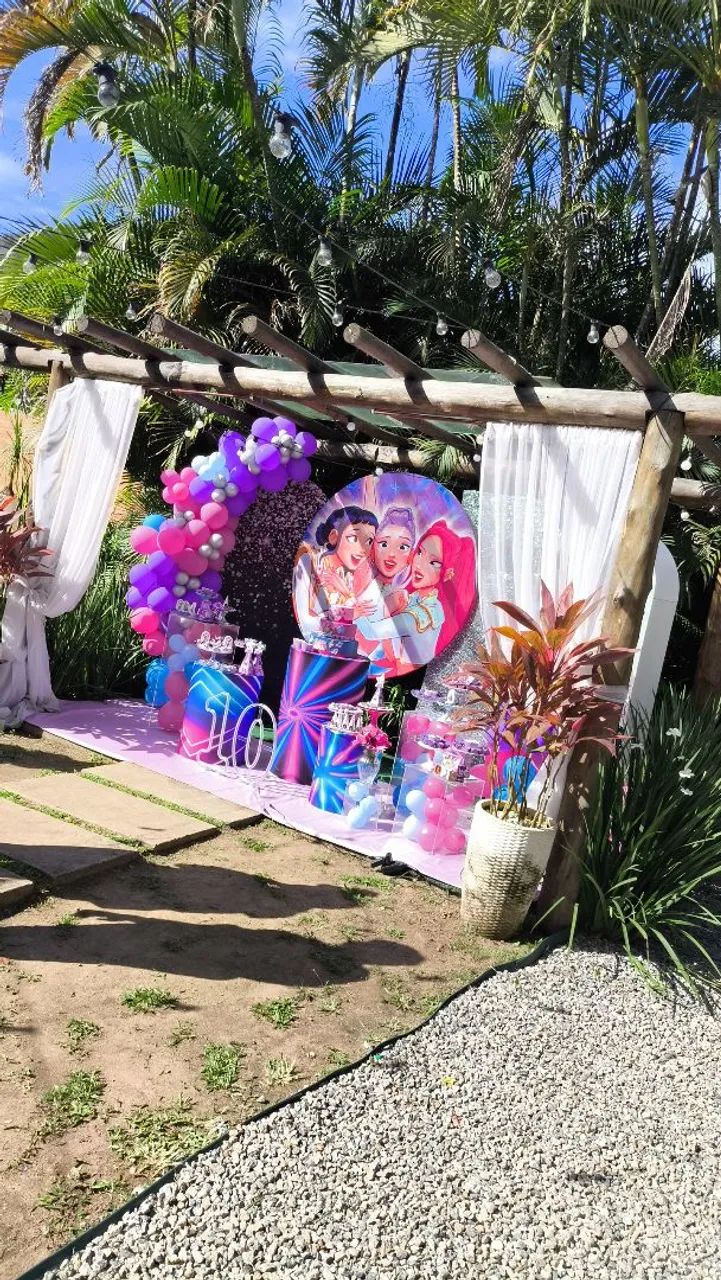Decoração de festa Ornamentação Pegue e monte - Foto 5
