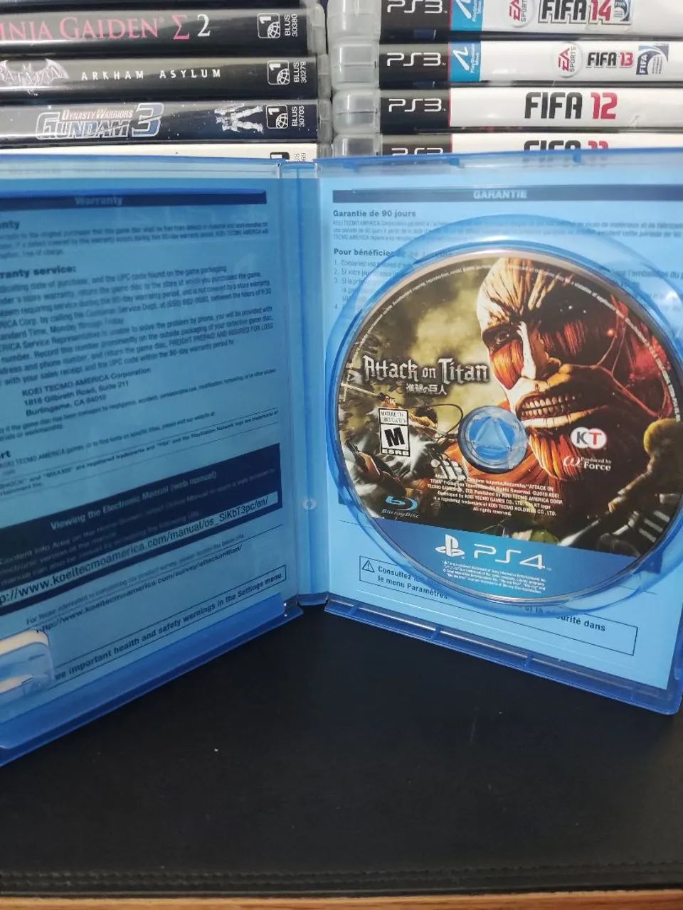 Attack on Titan ps4 - envio olxpay - Foto 2