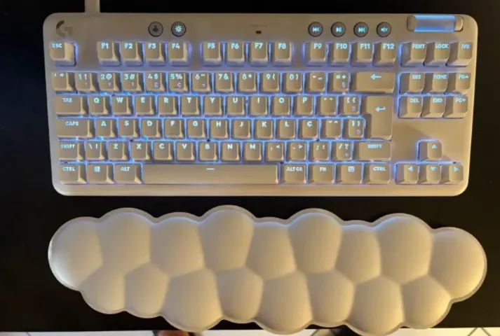 teclado logitech g713 branco sem fio