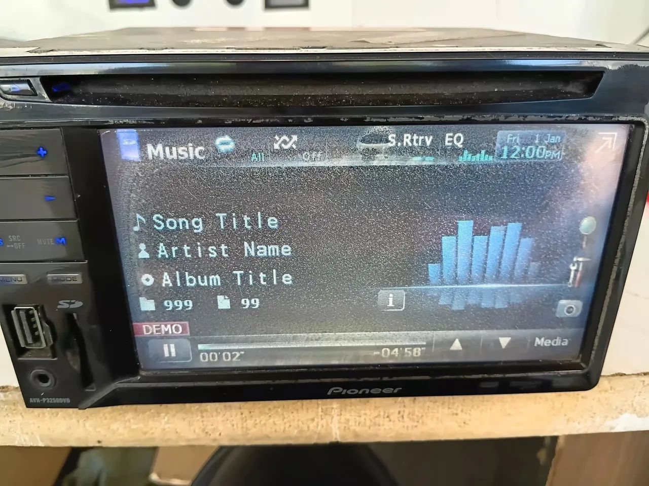 Multimídia pioneer 2din  com bluetooth audio - Foto 4