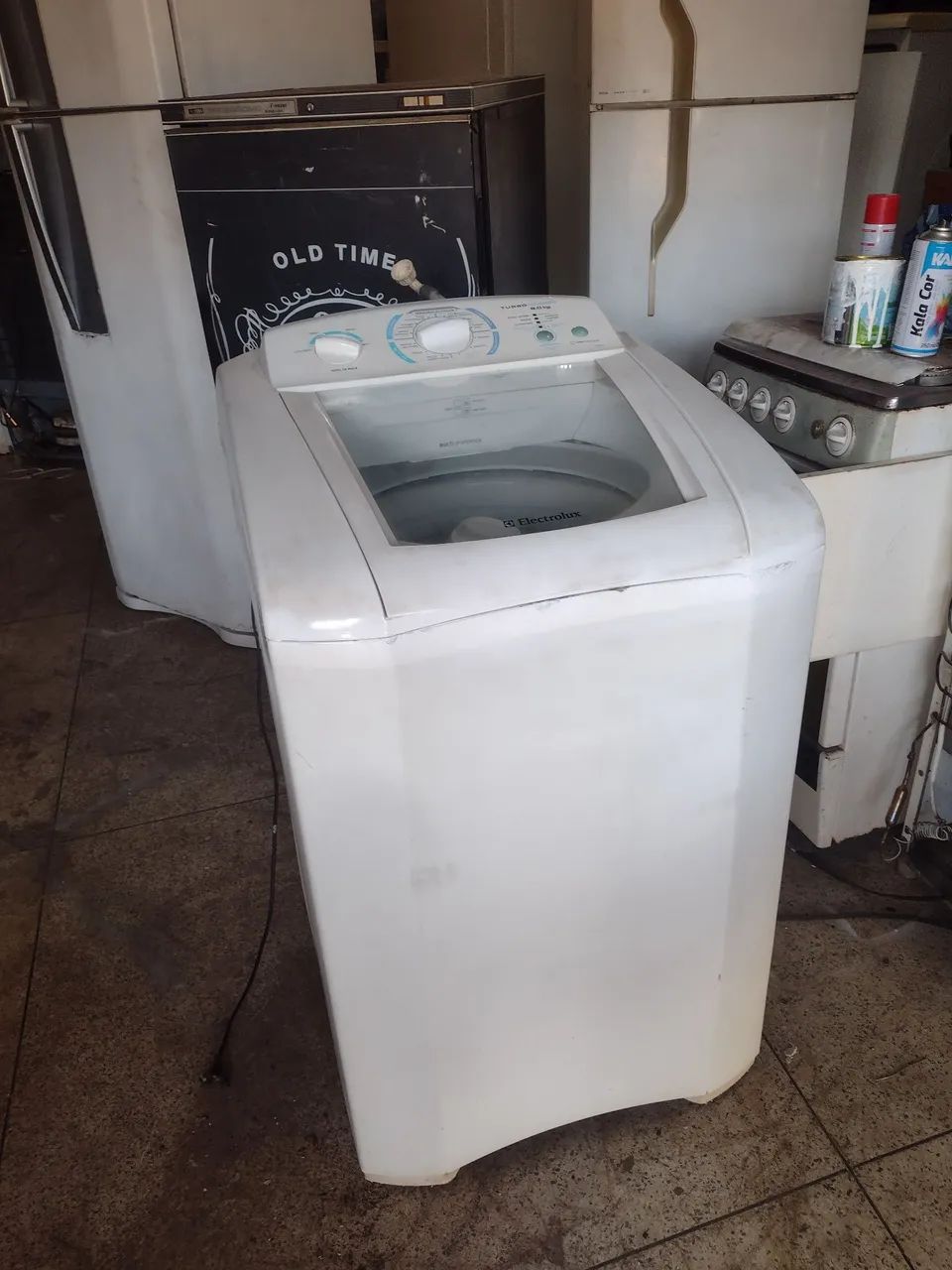 Máquina de lavar 9 k top funcionando perfeitamente 650 - Foto 4