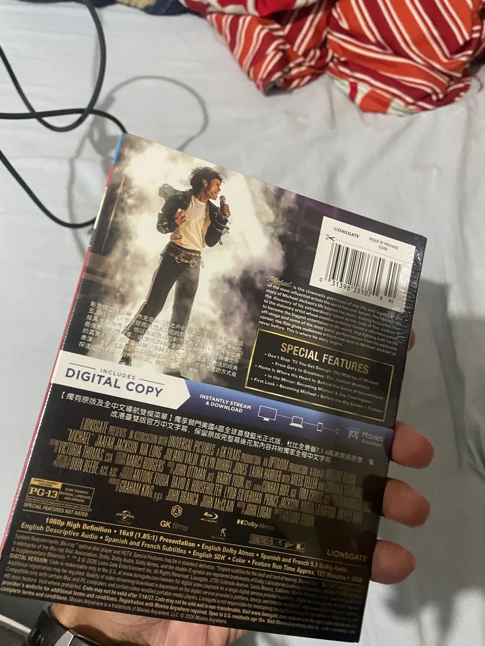 Blu-ray Michael (filme) Michael Jackson  - Foto 5