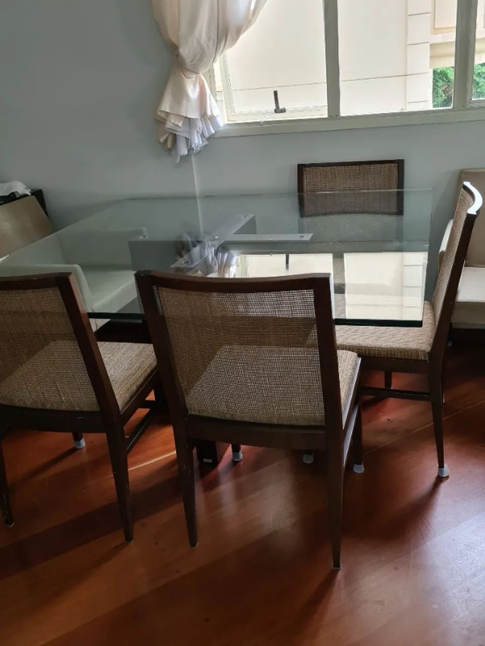 Mesa jantar vidro quadrada - Foto 3