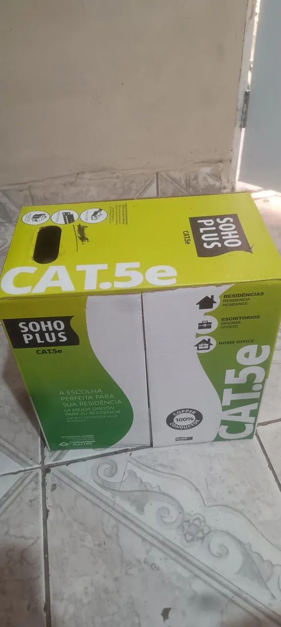 Cabo de rede CAT5e