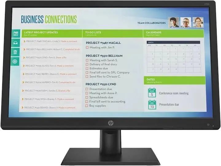  MONITOR HP V19B LED 18.5 VGA