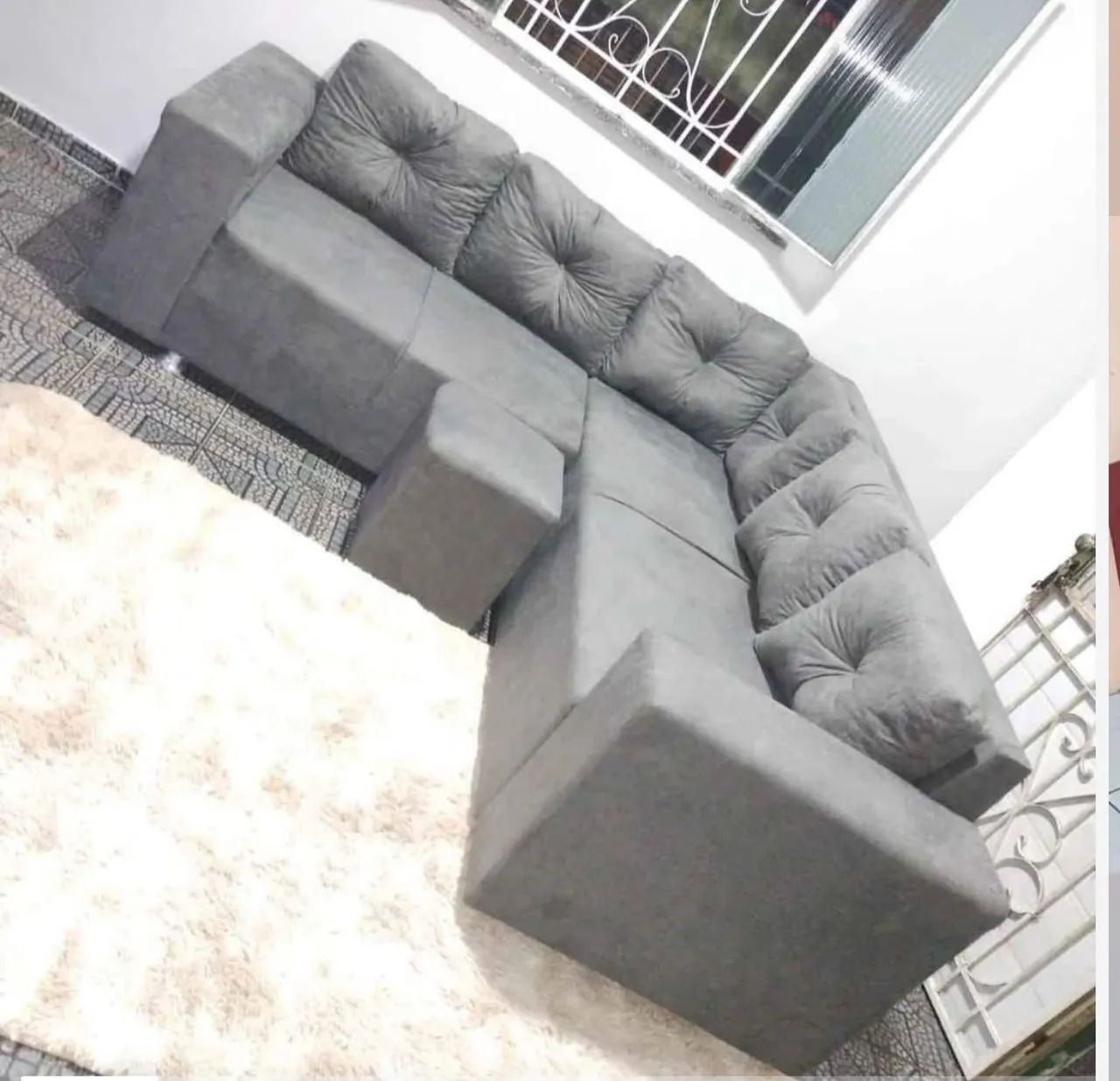 SOFÁ SOFÁ EM  L FAZEMOS ENTREGA  - Foto 3