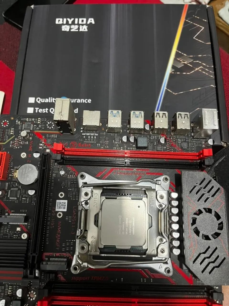 Kit Xeon E5 2680 V4 + Placa Mãe H9s - Foto 4