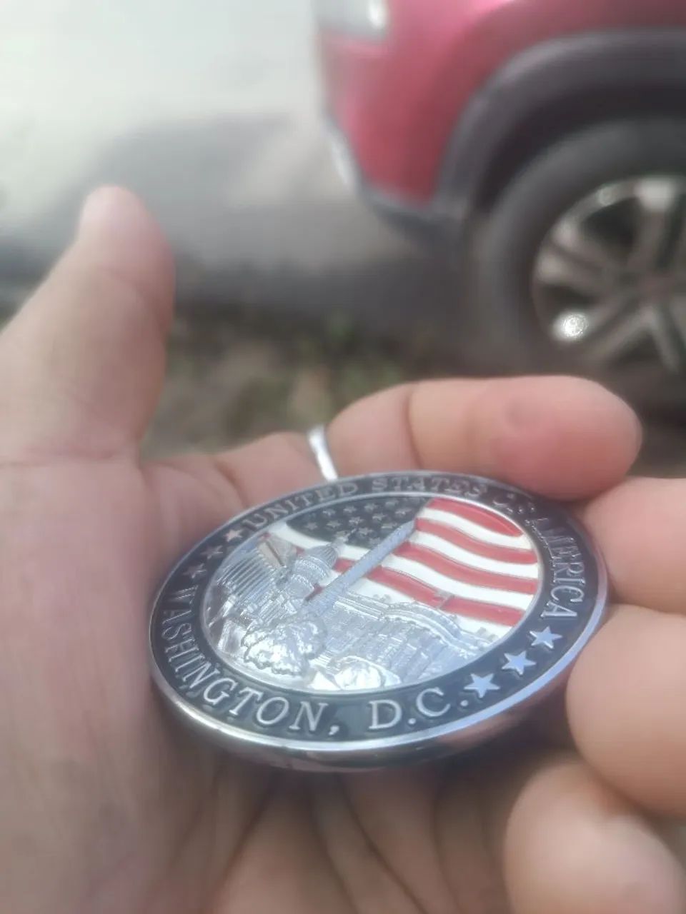 Medalhão comemorativo Washington DC - Foto 2