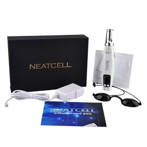 Caneta Laser Picossegundo Neatcell Azul Elimina Rugas Verrugas e Tatuagnes Tatoo