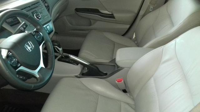 Honda Civic lxr 2.0 flexone automatico prata 2013//2014 - Foto 5
