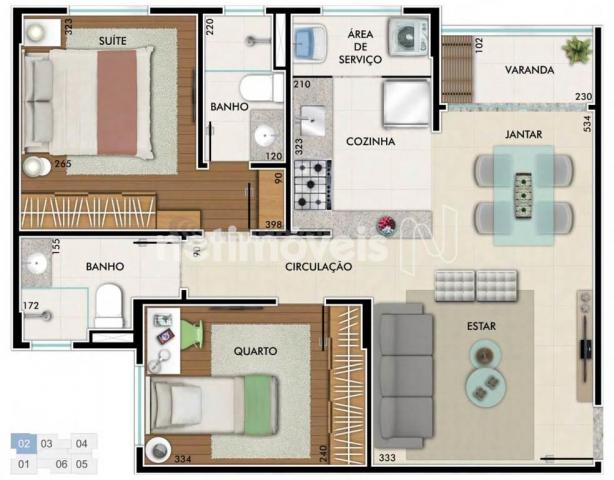 Apartamento à venda com 2 dormitórios em São geraldo, Belo horizonte cod:734309 - Foto 19