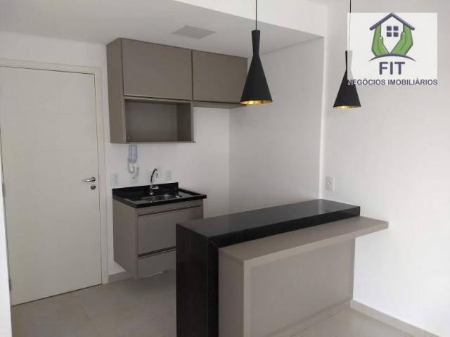 Studio com 1 dormitório para alugar, 33 m² por r$ 1.800/mês - jardim tarraf ii - são josé