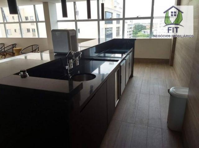 Studio com 1 dormitório para alugar, 33 m² por r$ 1.800/mês - jardim tarraf ii - são josé - Foto 17