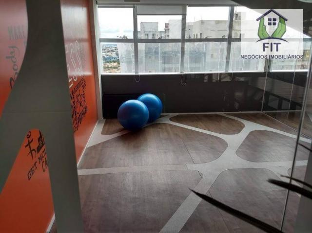 Studio com 1 dormitório para alugar, 33 m² por r$ 1.800/mês - jardim tarraf ii - são josé - Foto 18