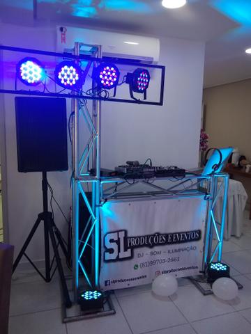 Dj - som - iluminação - confraternização - aniversário - Foto 3