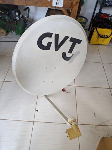 Antena via satélite 90CM (GRANDE)